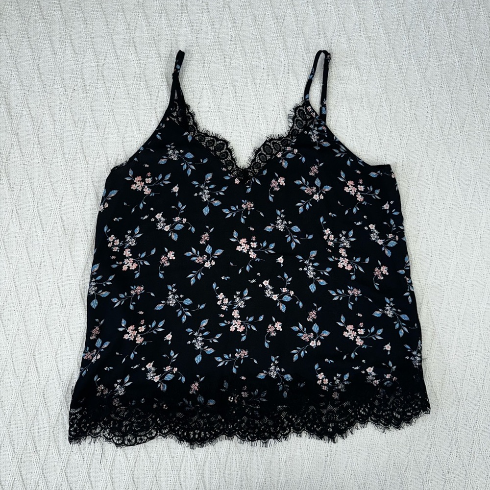 Lace tank top